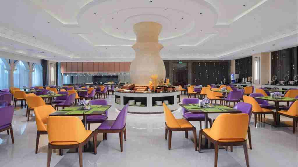 【餐厅家具】银川希尔顿欢朋酒店