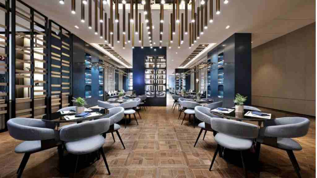 【餐厅家具】青岛创智君亭酒店